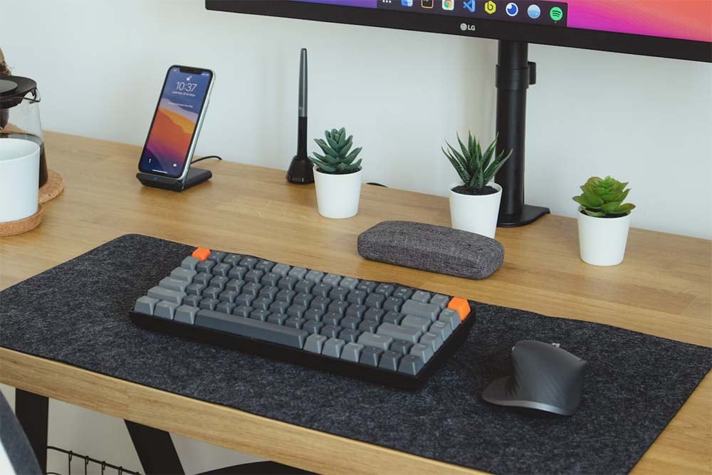 teclado mecánico silencioso
