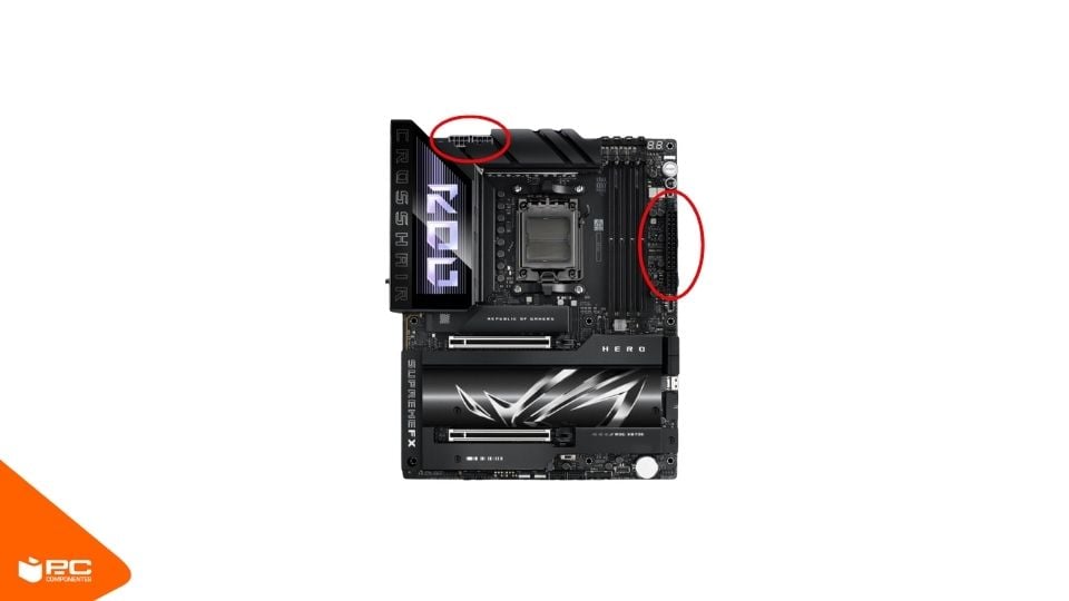 conectores placa base