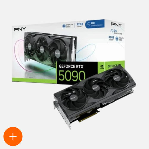 PNY GeForce RTX 5090 Overclocked Triple Fan 32GB GDDR7 DLSS4