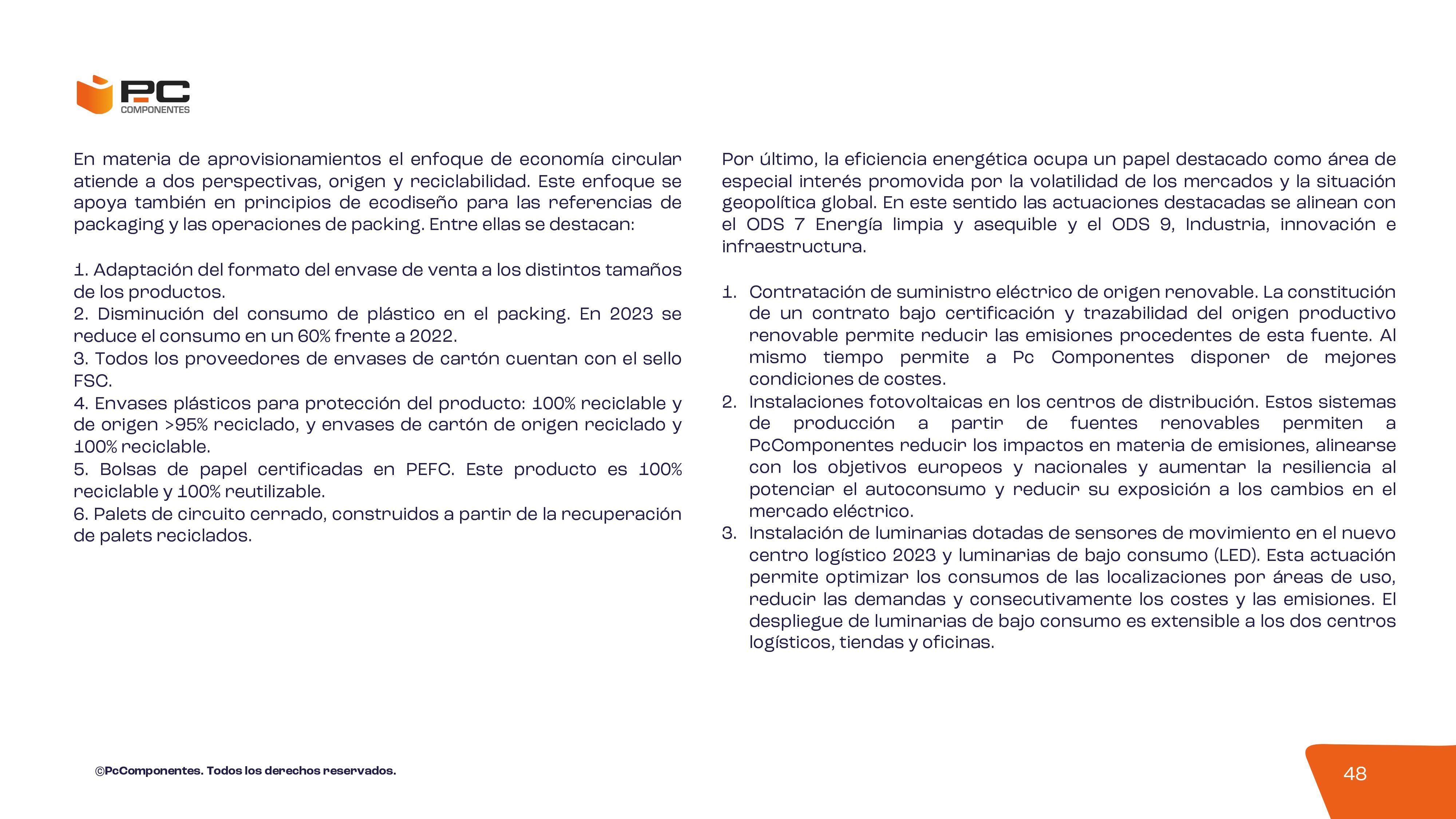 Informe no financiero 2023