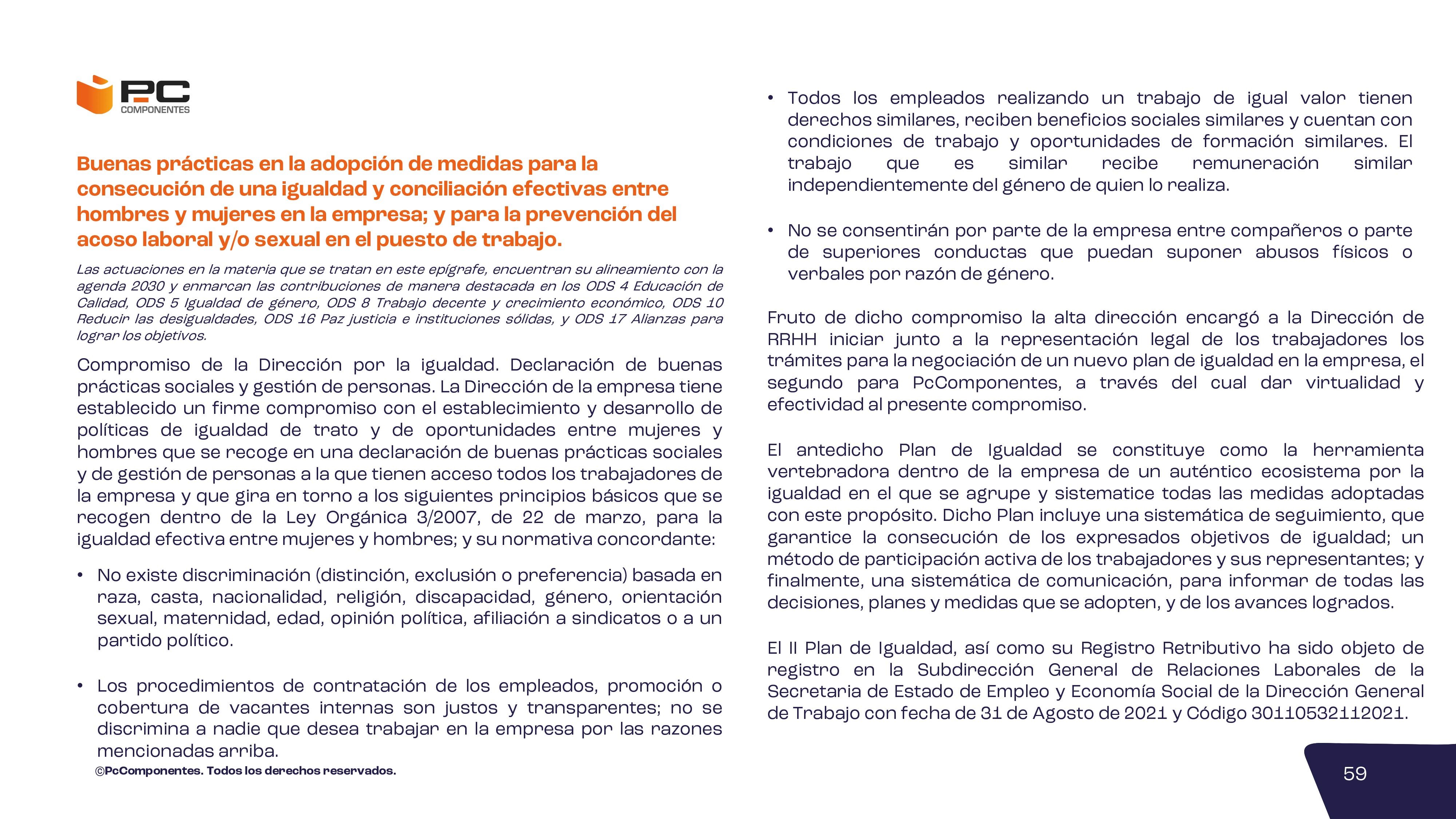 Informe no financiero 2023