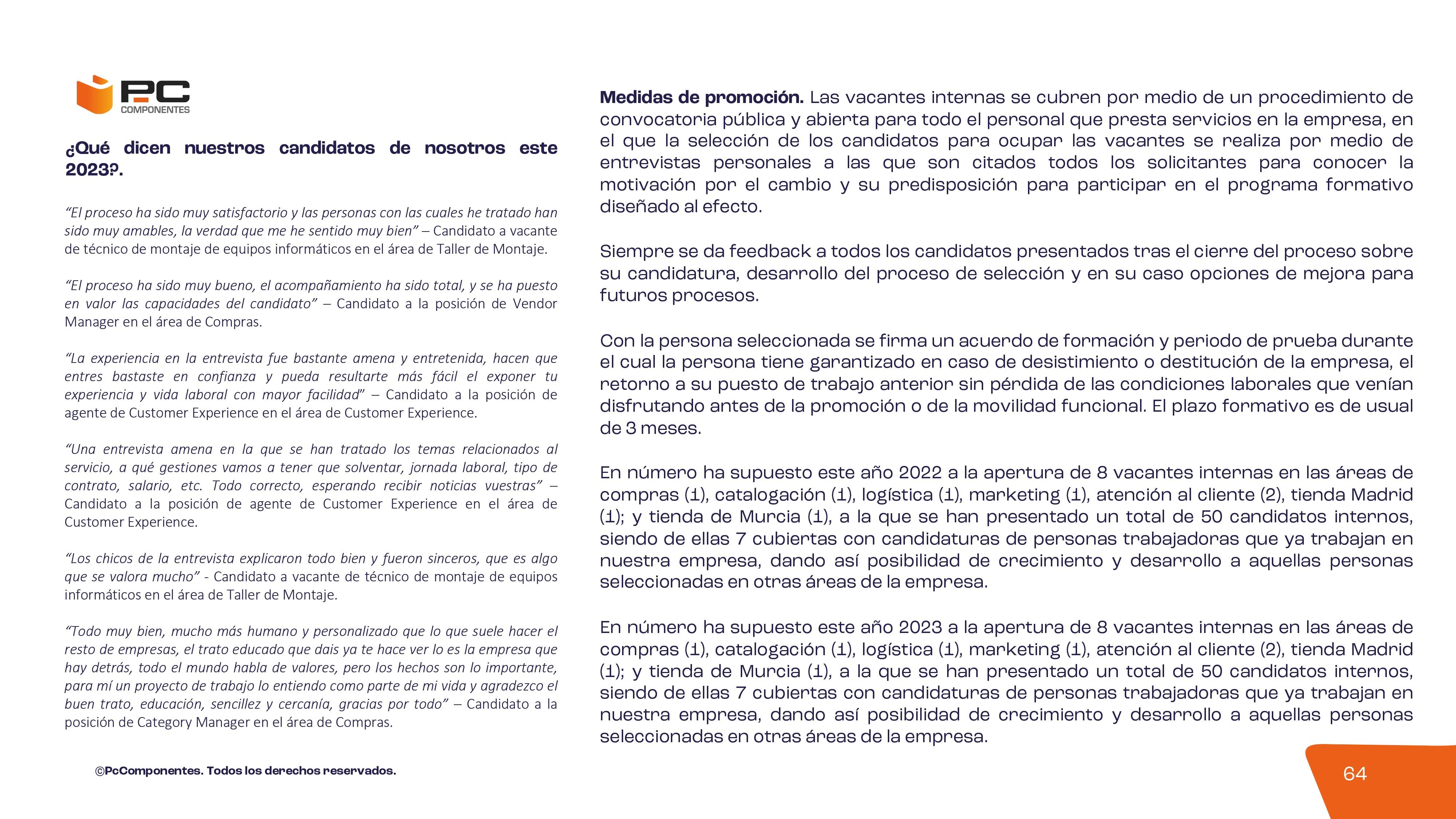 Informe no financiero 2023