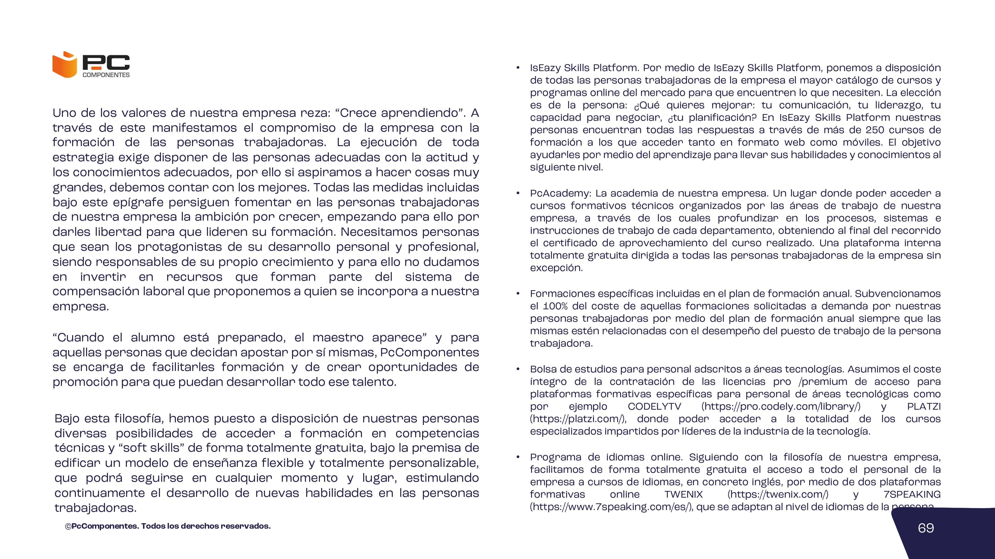 Informe no financiero 2023