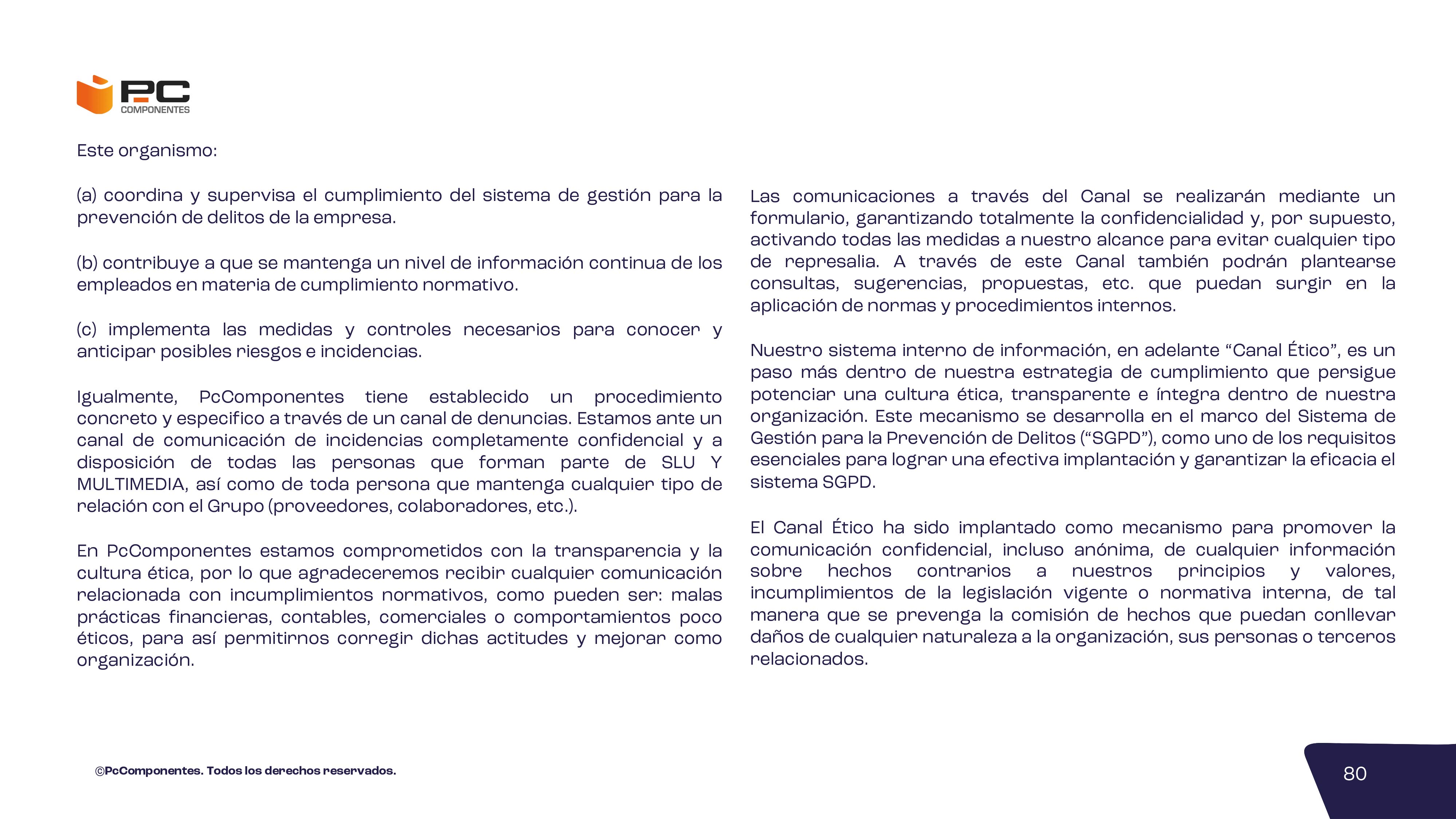 Informe no financiero 2023