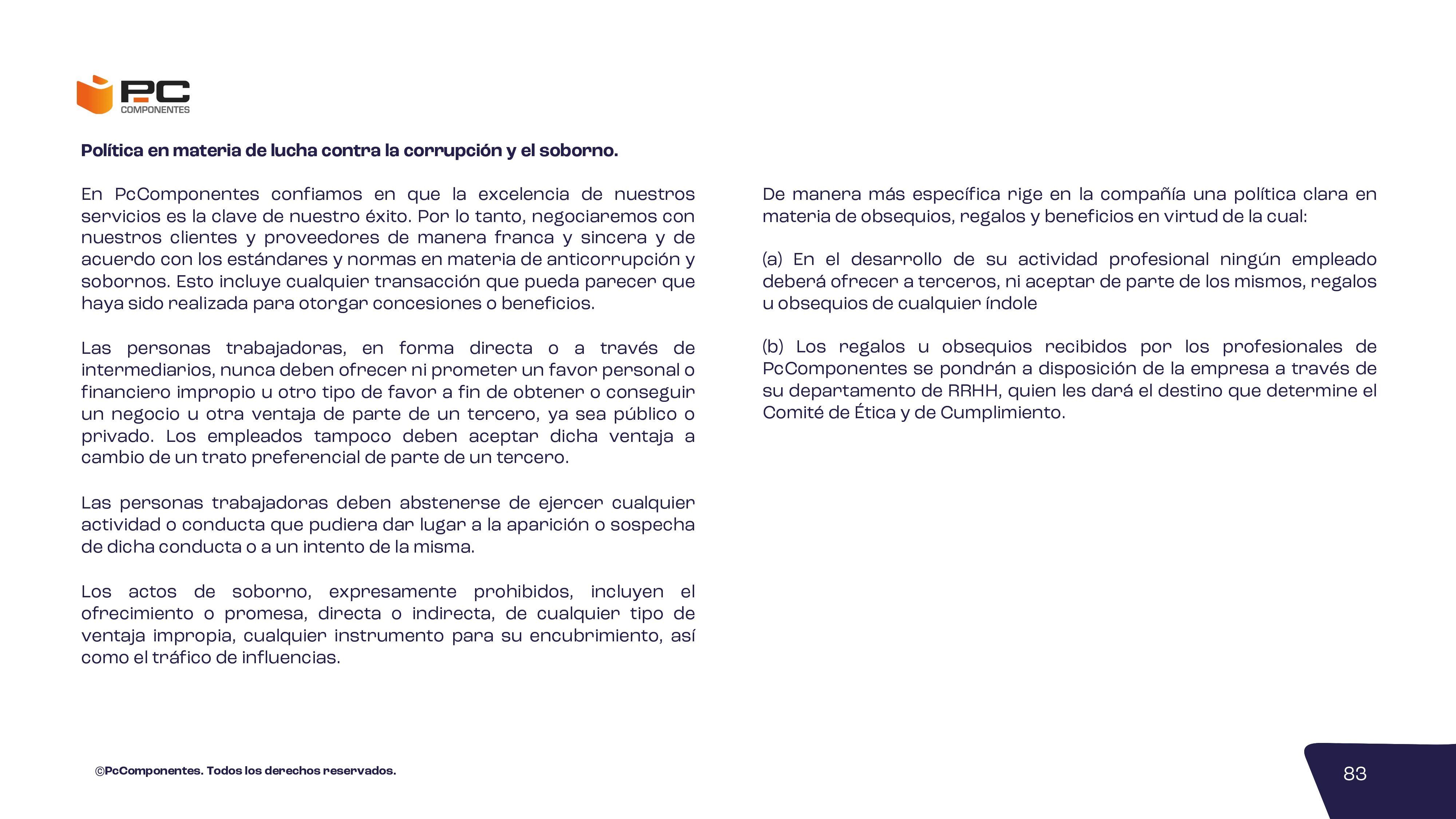 Informe no financiero 2023