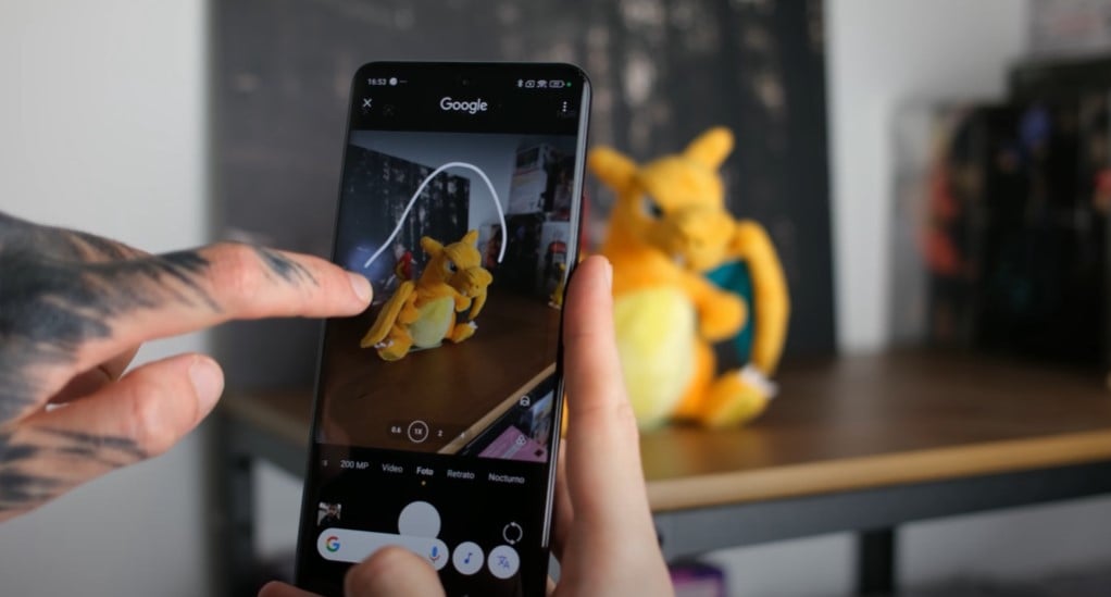 Probando Circle toSearch en el xiaomi redmi note 14 pro+