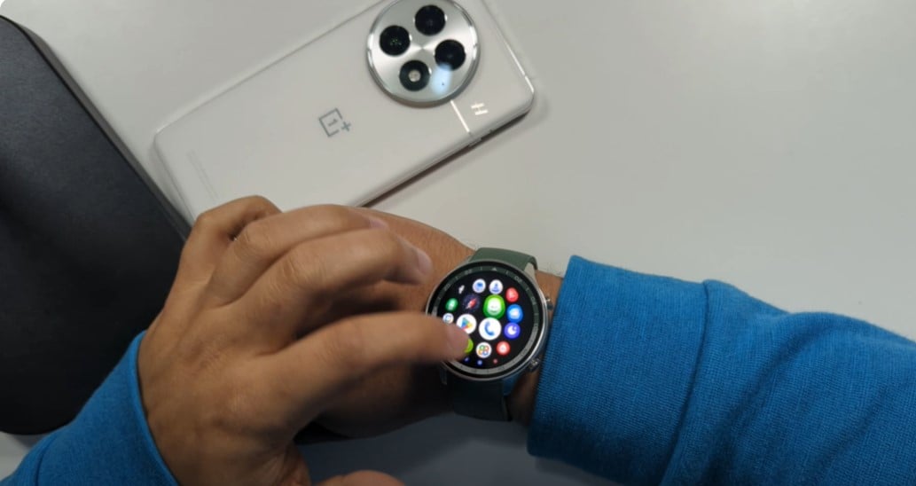 Esfera de menú del OnePlus Watch 2R