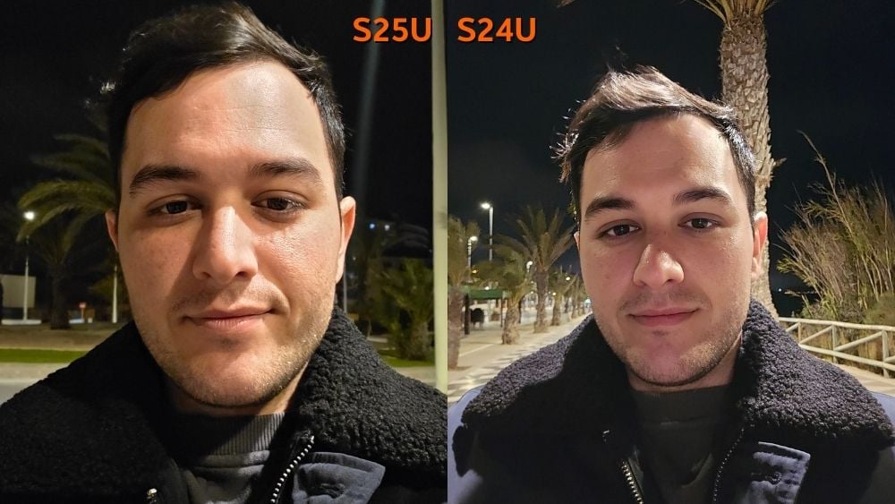 S24 ultra vs S25 Ultra selfie