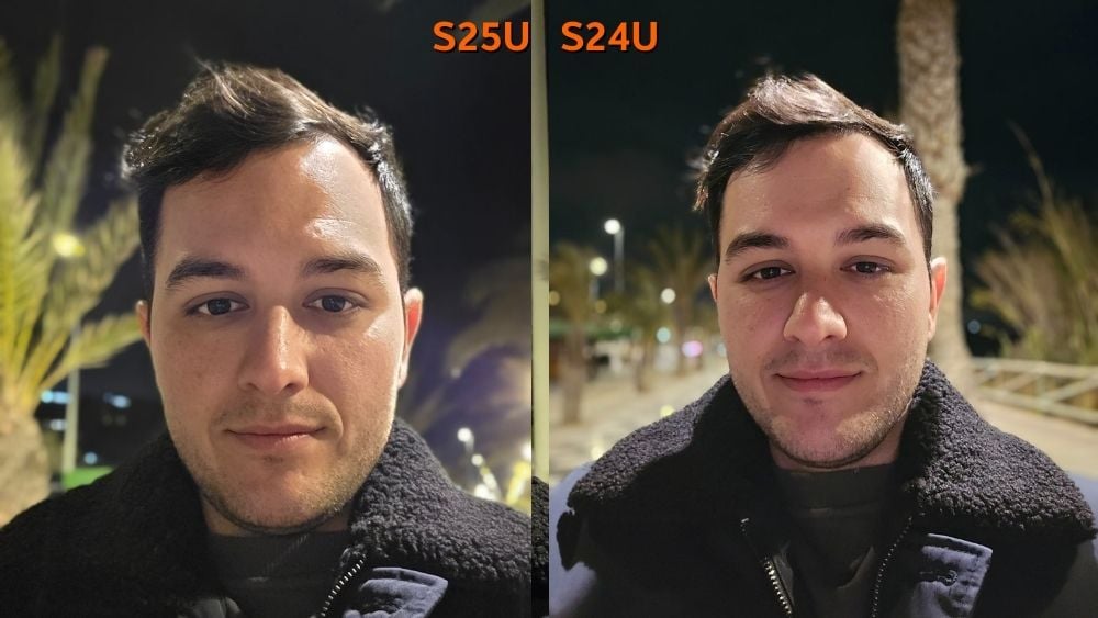 S24 ultra vs S25 Ultra selfie