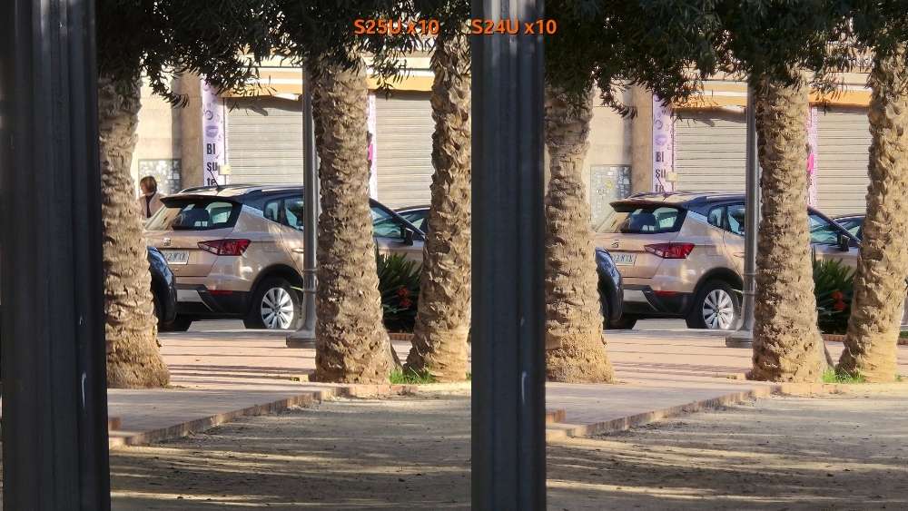 S24 vs S25 Ultra teleobjetivo