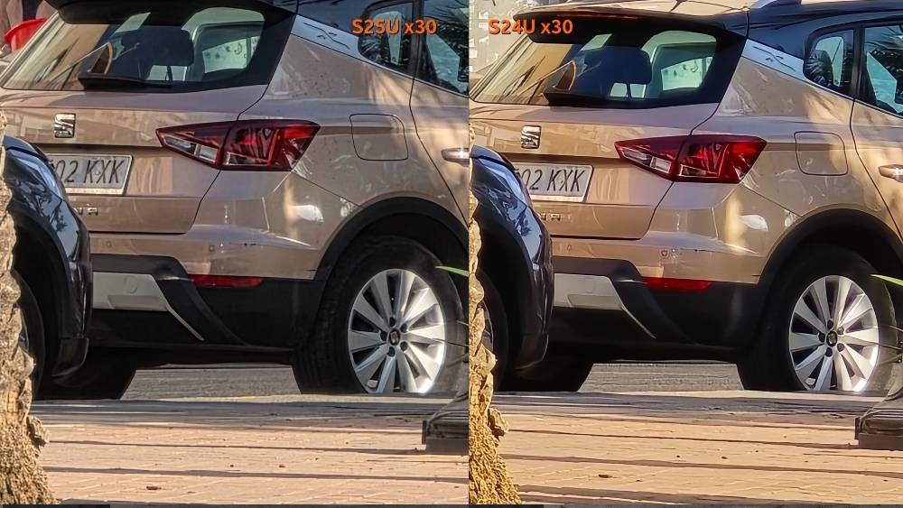 S24 ultra vs S25 Ultra x30