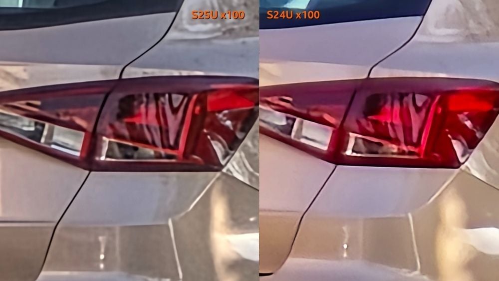 S24 ultra vs S25 Ultra x100