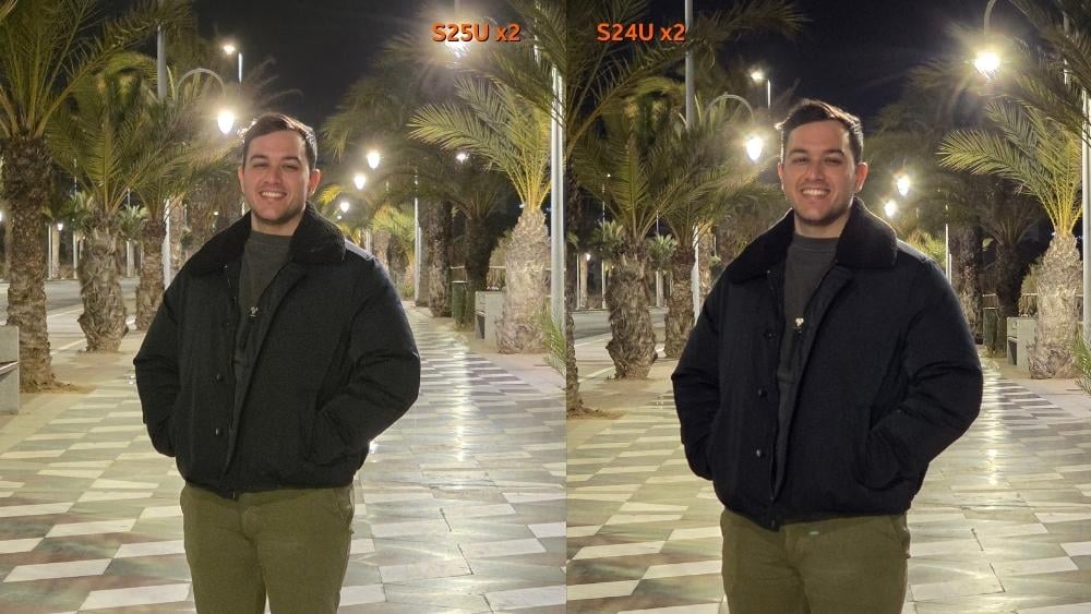 S24 ultra vs S25 Ultra noche