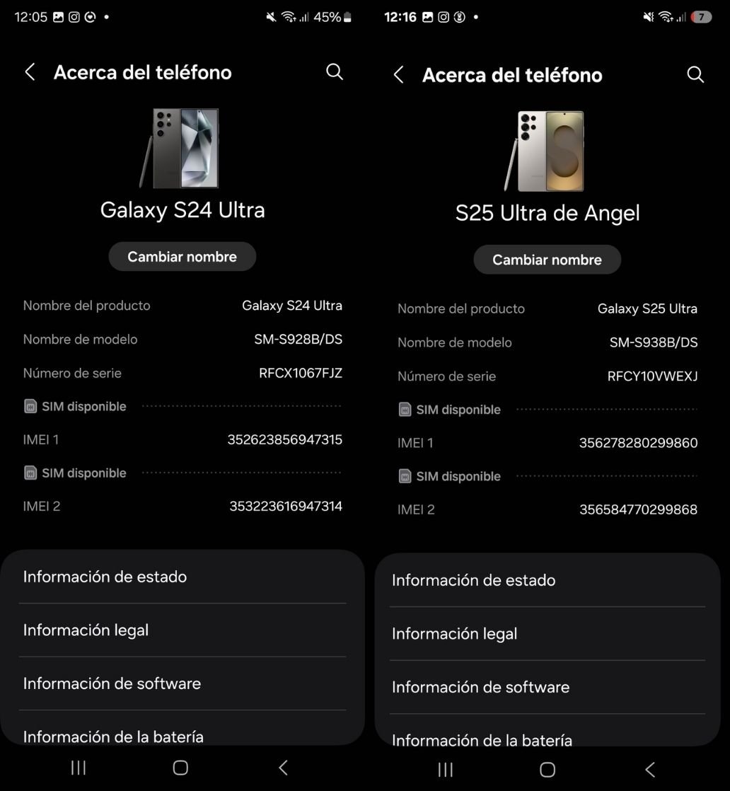 S24 ultra vs S25 Ultra 