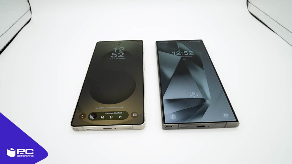 S24 vs S25 Ultra pantalla
