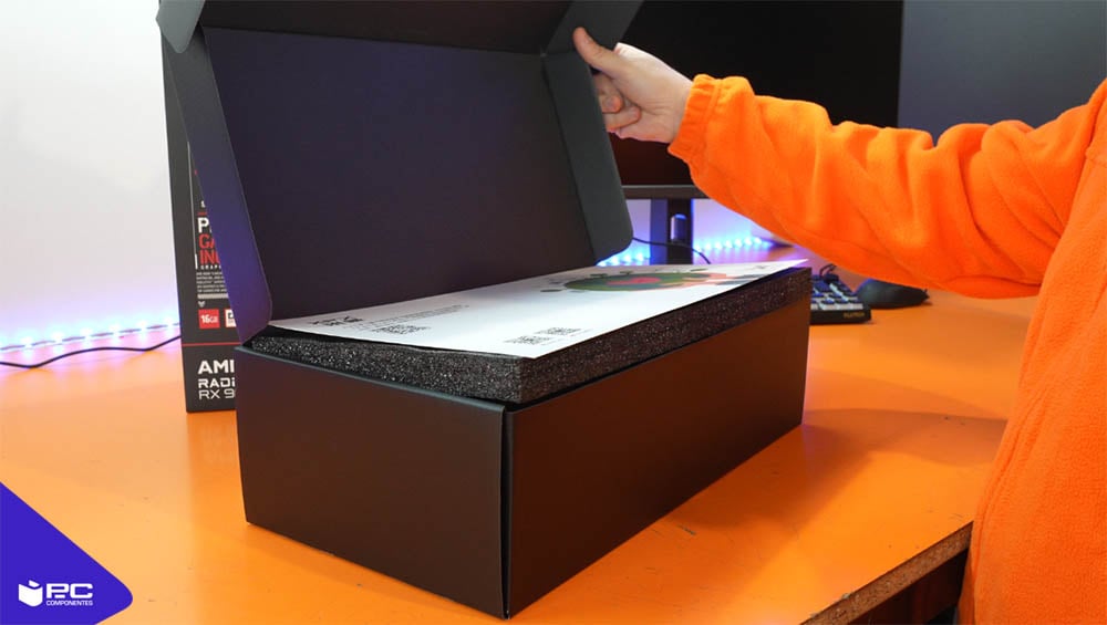 rx 9070 xt unboxing
