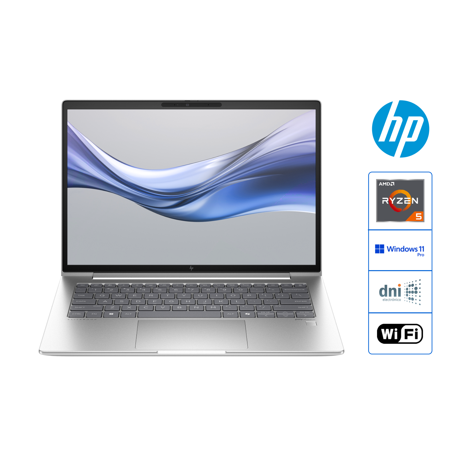 HP EliteBook 645 G11 con procesador AMD Ryzen 7