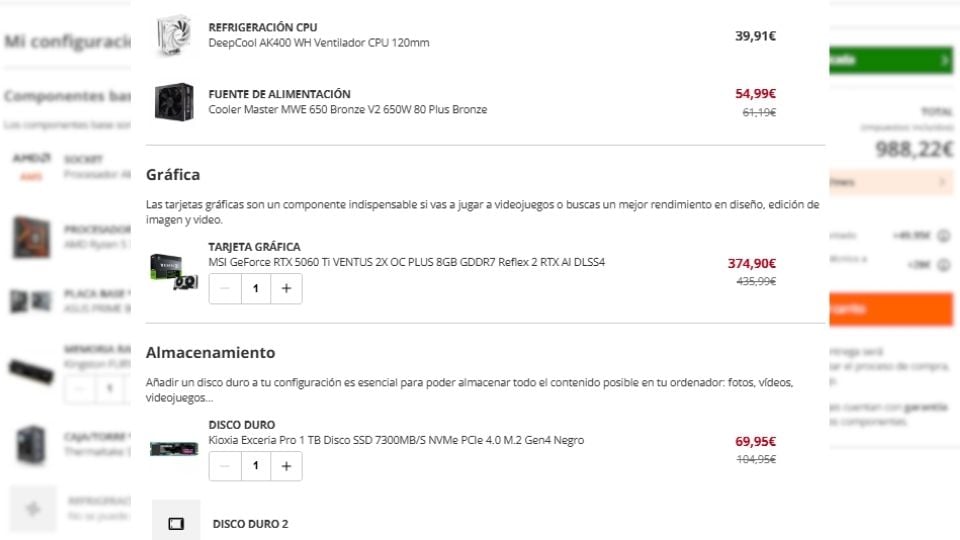pc gaming por 1000€