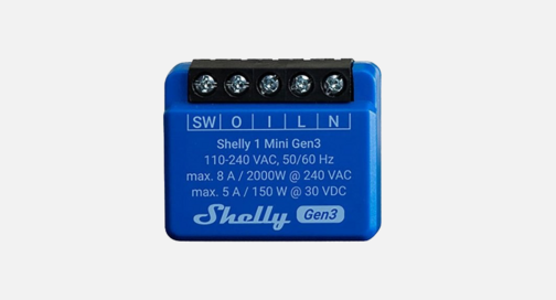 Enchufes Inteligentes Shelly