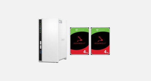 Festplatten/Netzwerkspeicher-Gehäuse/NAS QNAP