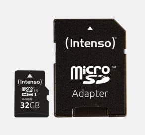 MicroSD/MicroSDHC-Speicherkarten Intenso