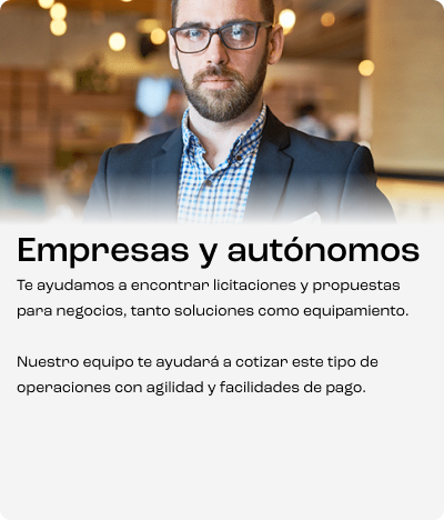 Empresas y autónomos Empresas y autónomos