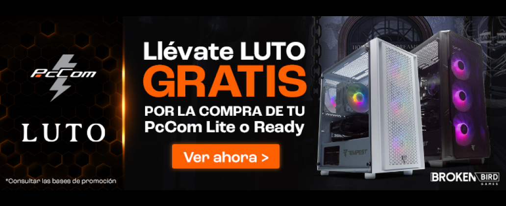 Consigue el nuevo LUTO con los PcCom Ready y Lite