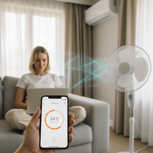 Ventilateurs connectés