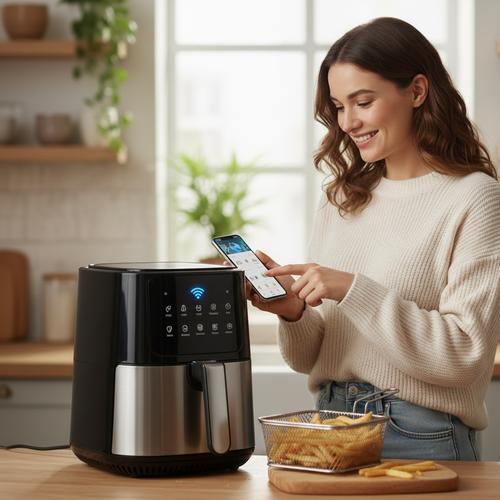 Fritadeiras inteligentes