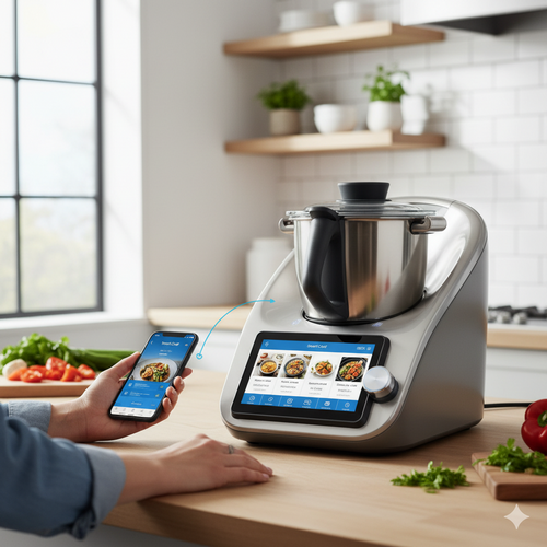 Robôs de cozinha inteligentes