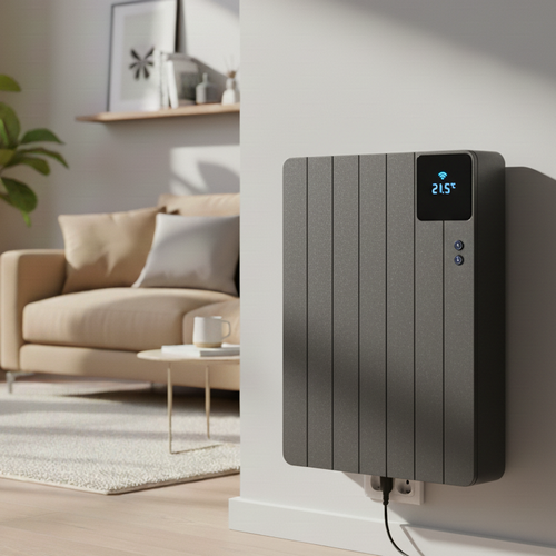 Radiador inteligente WiFi controlable desde el móvil