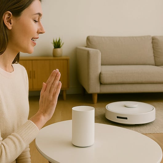 Robots con control por voz