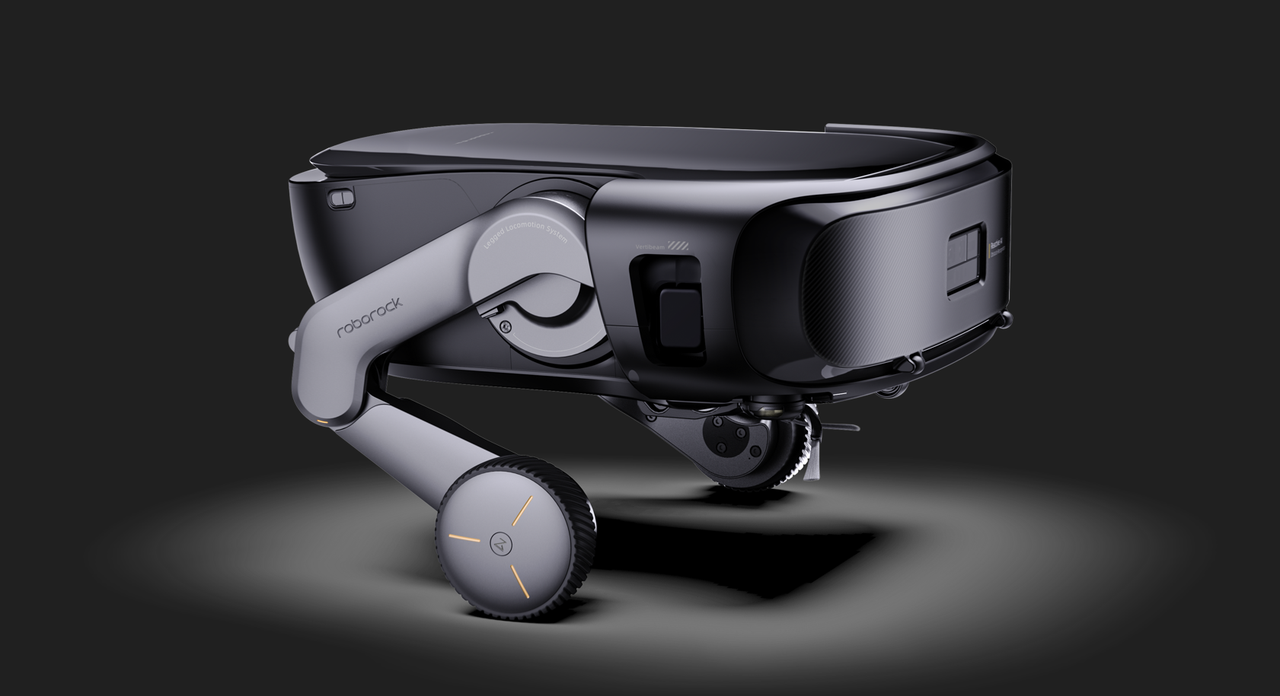 Roborock Saros Rover con arquitectura de rueda y pata