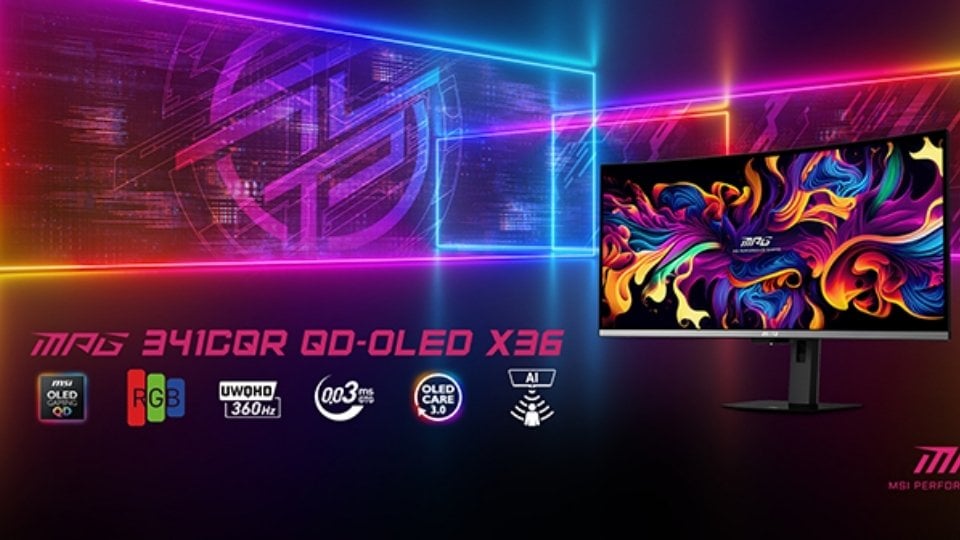 MSI MPG 341CQR QD-OLED X36