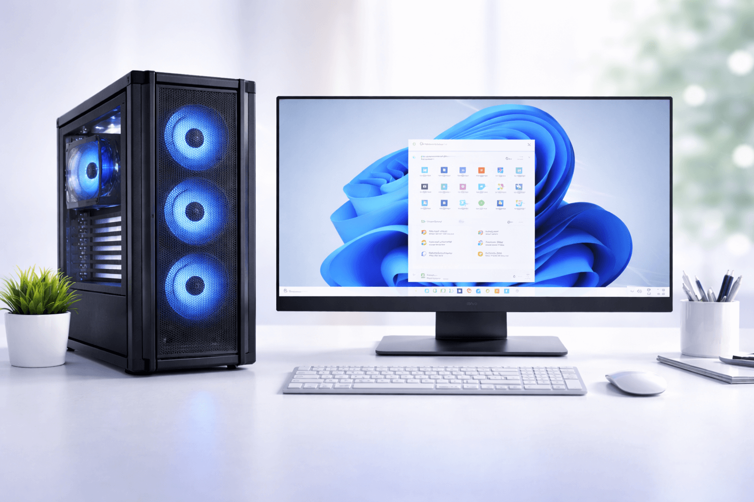 Sobremesa con Windows 11 Home