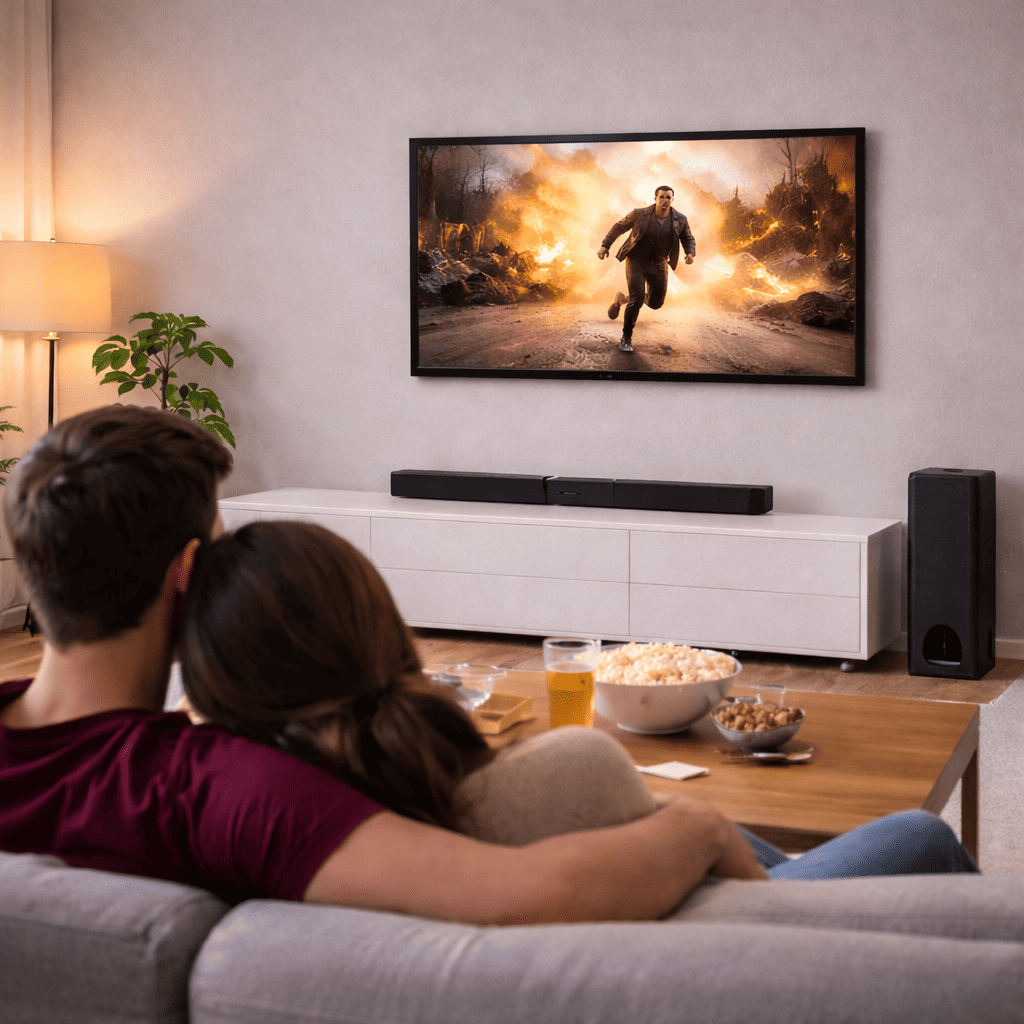 Barra de sonido con subwoofer