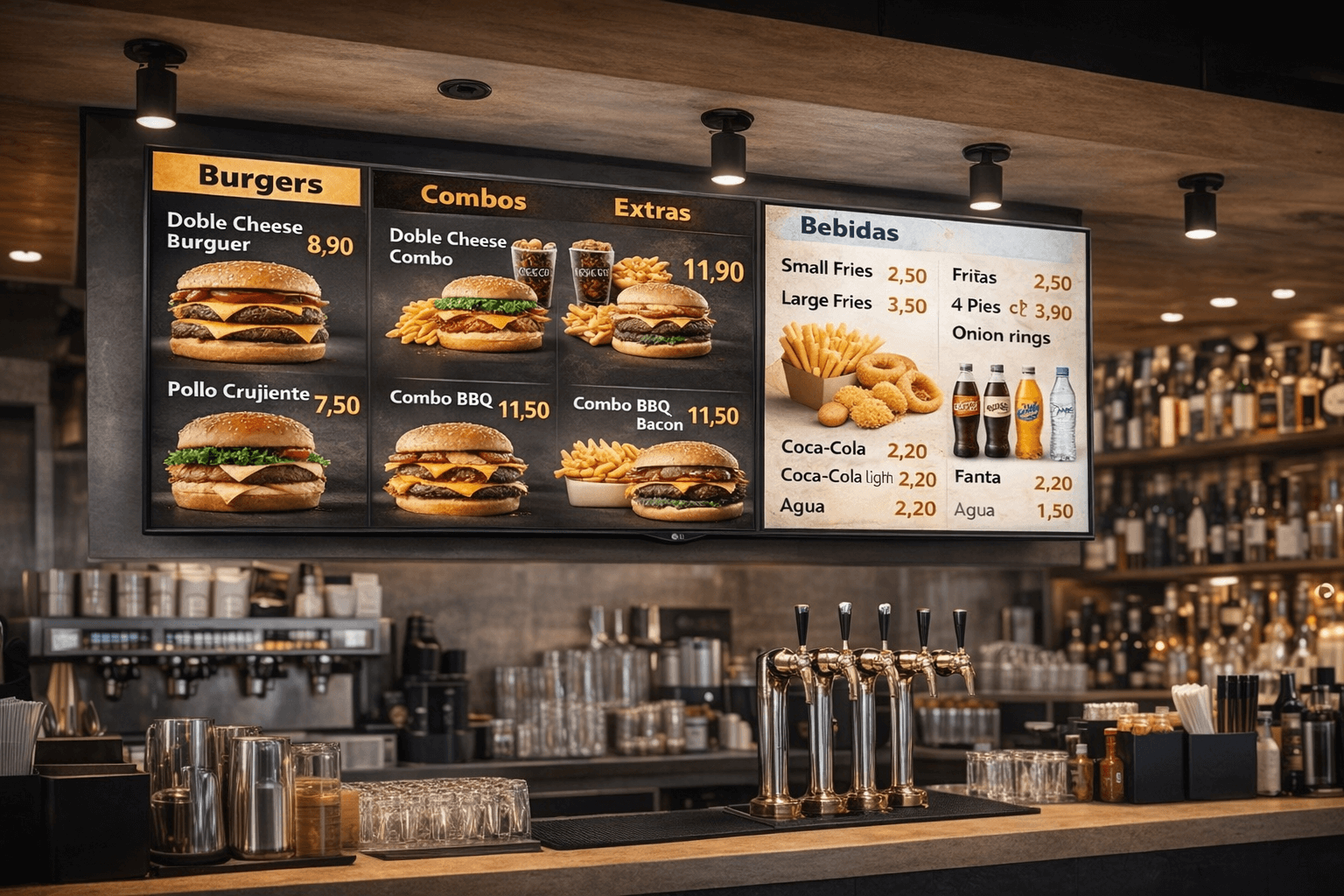 Televisiones profesionales para hostelería