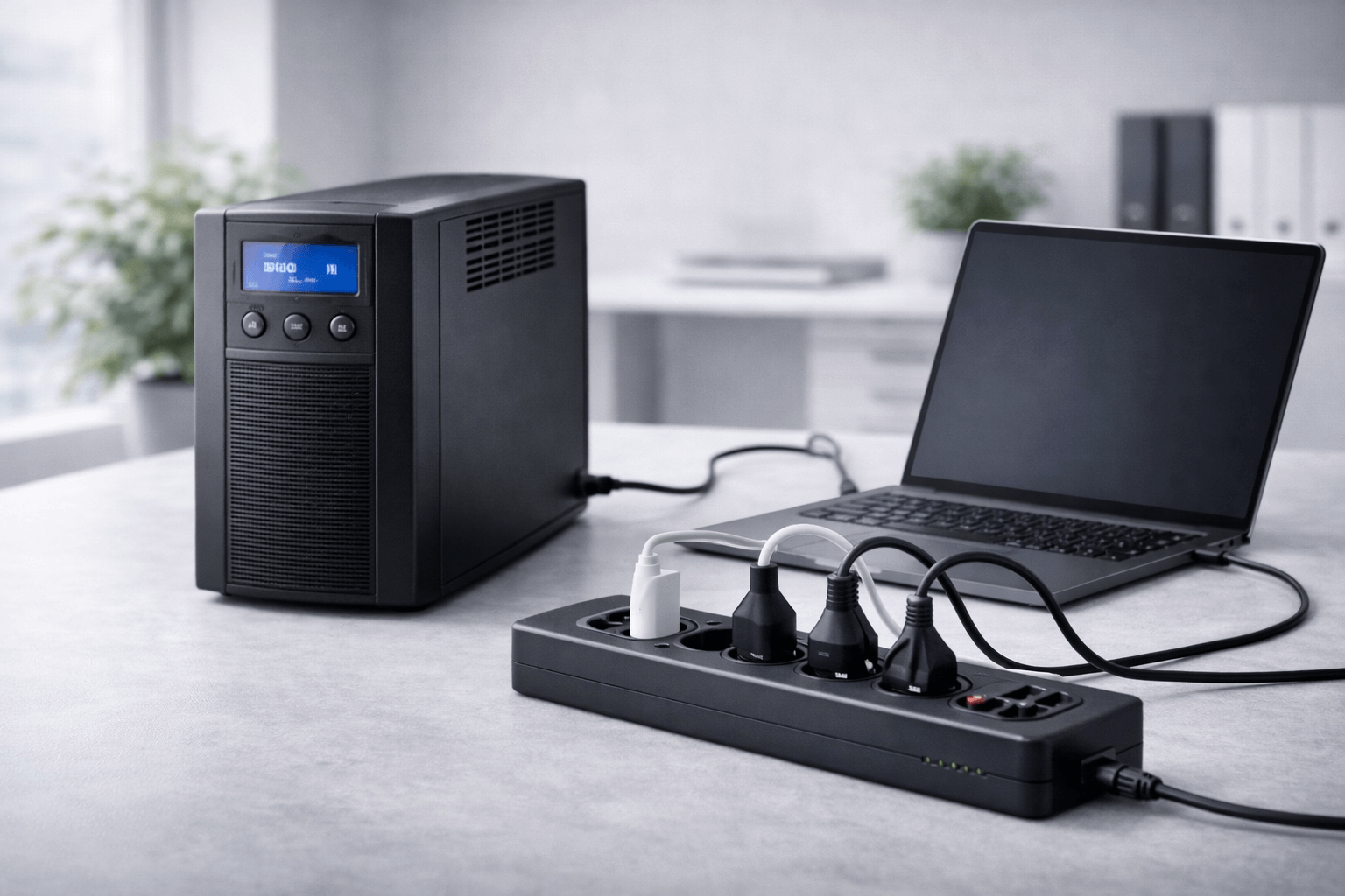 SAI y protección eléctrica