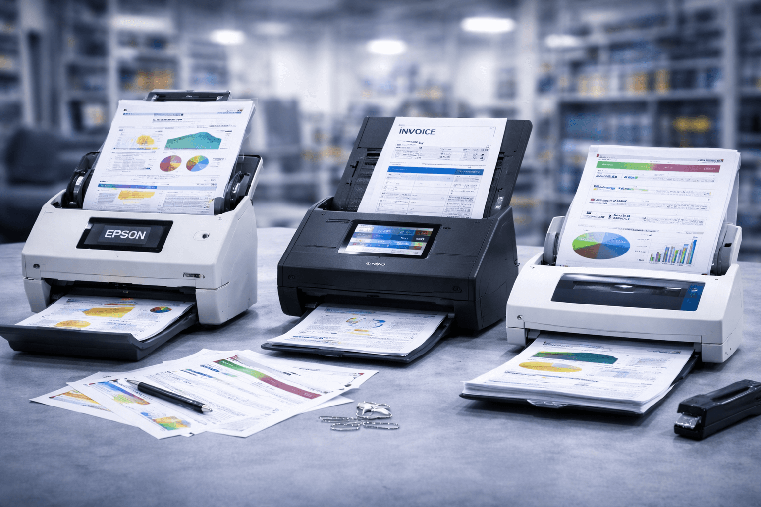 Escáneres para industria