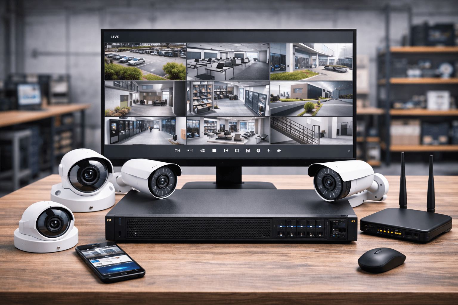 Videovigilancia para industria