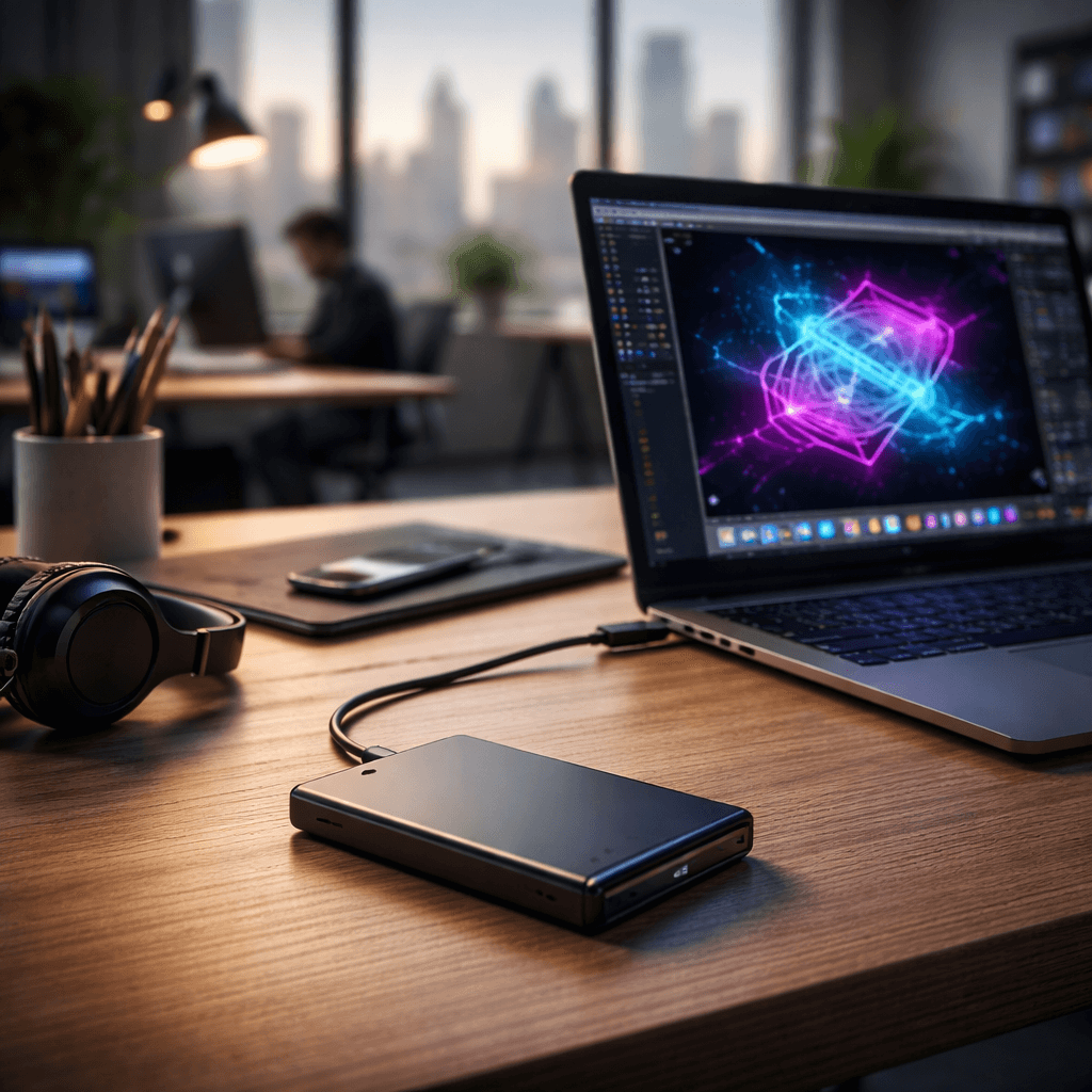 Almacenamiento externo y SSD portátiles para empresas creativas