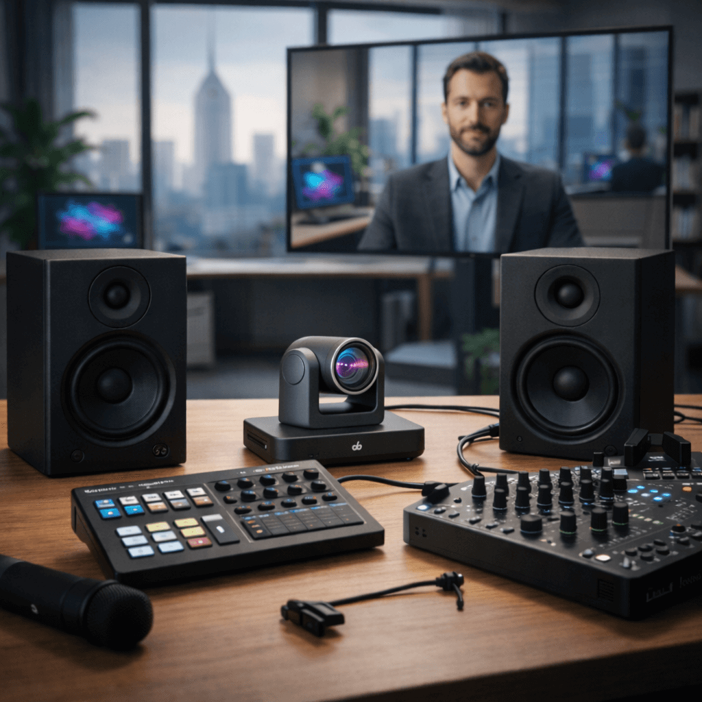 Sistemas de audio y vídeo profesional para empresas creativas