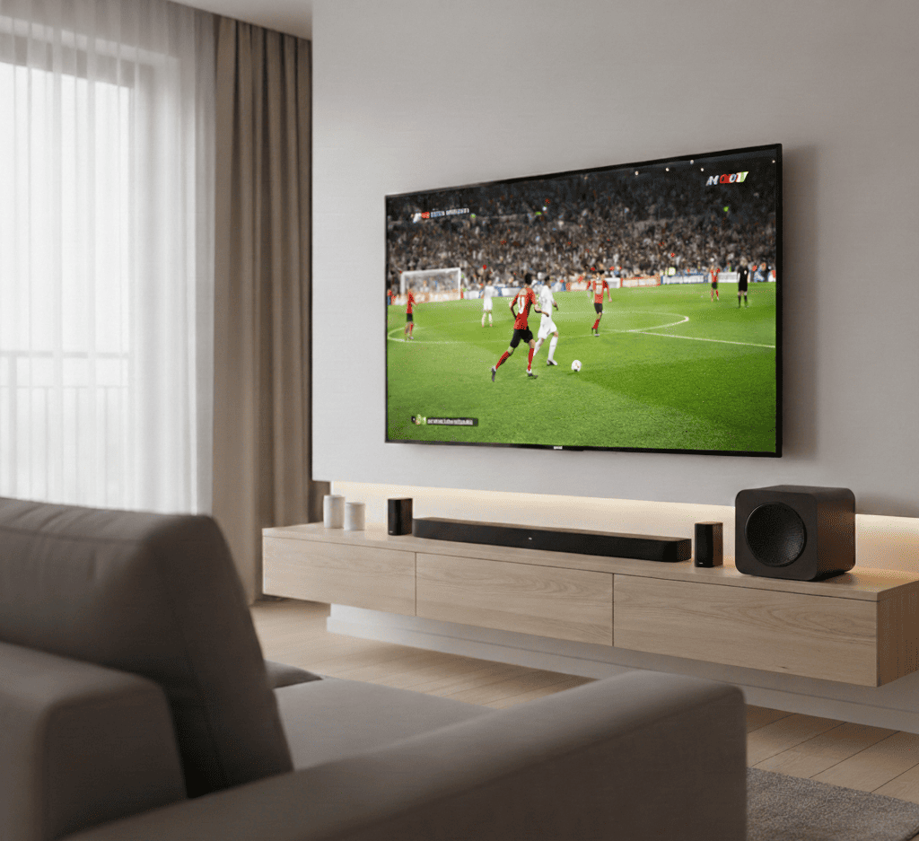 Barra de sonido con subwoofer