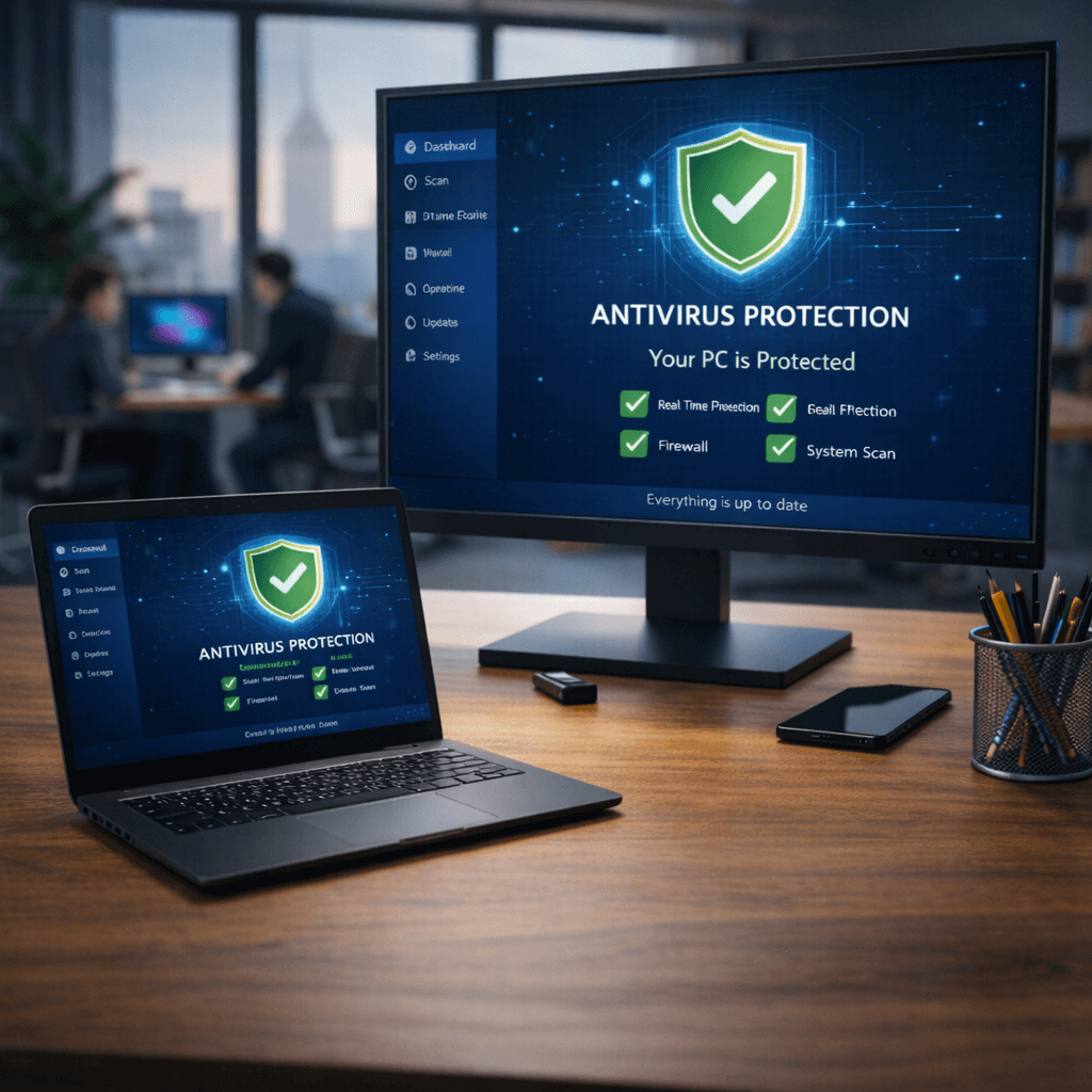 Ciberseguridad y antivirus para empresas digitales y creativas