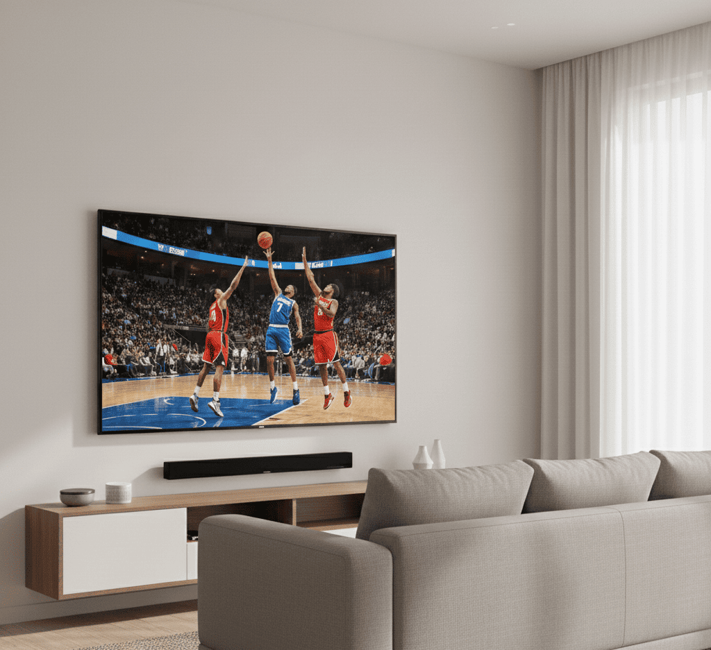 TV QLED para ver deportes de día