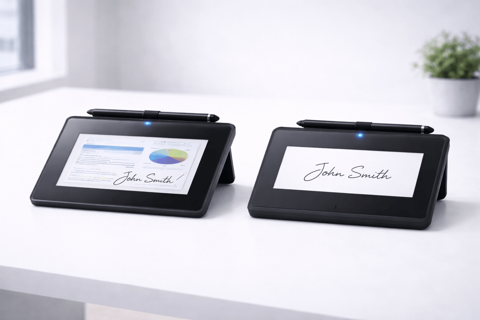Tabletas de firma para emprendedores