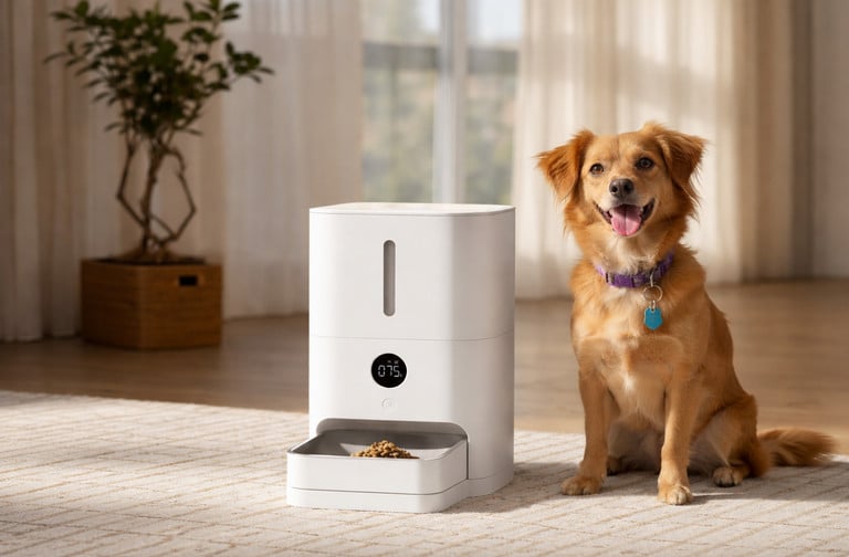 Comedouros automáticos para animais de estimação