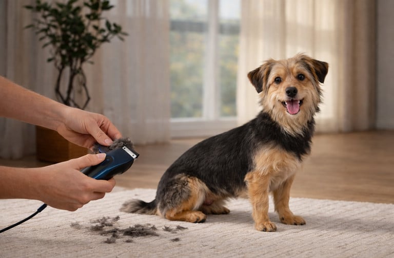 Máquinas de tosquia para animais de estimação