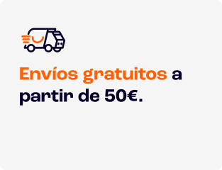 Envíos gratuitos a partir de 50€