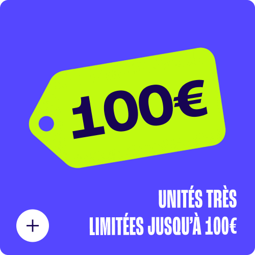 Jusqu'à 100 €
